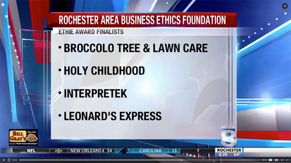 Recognizing business ethics leaders